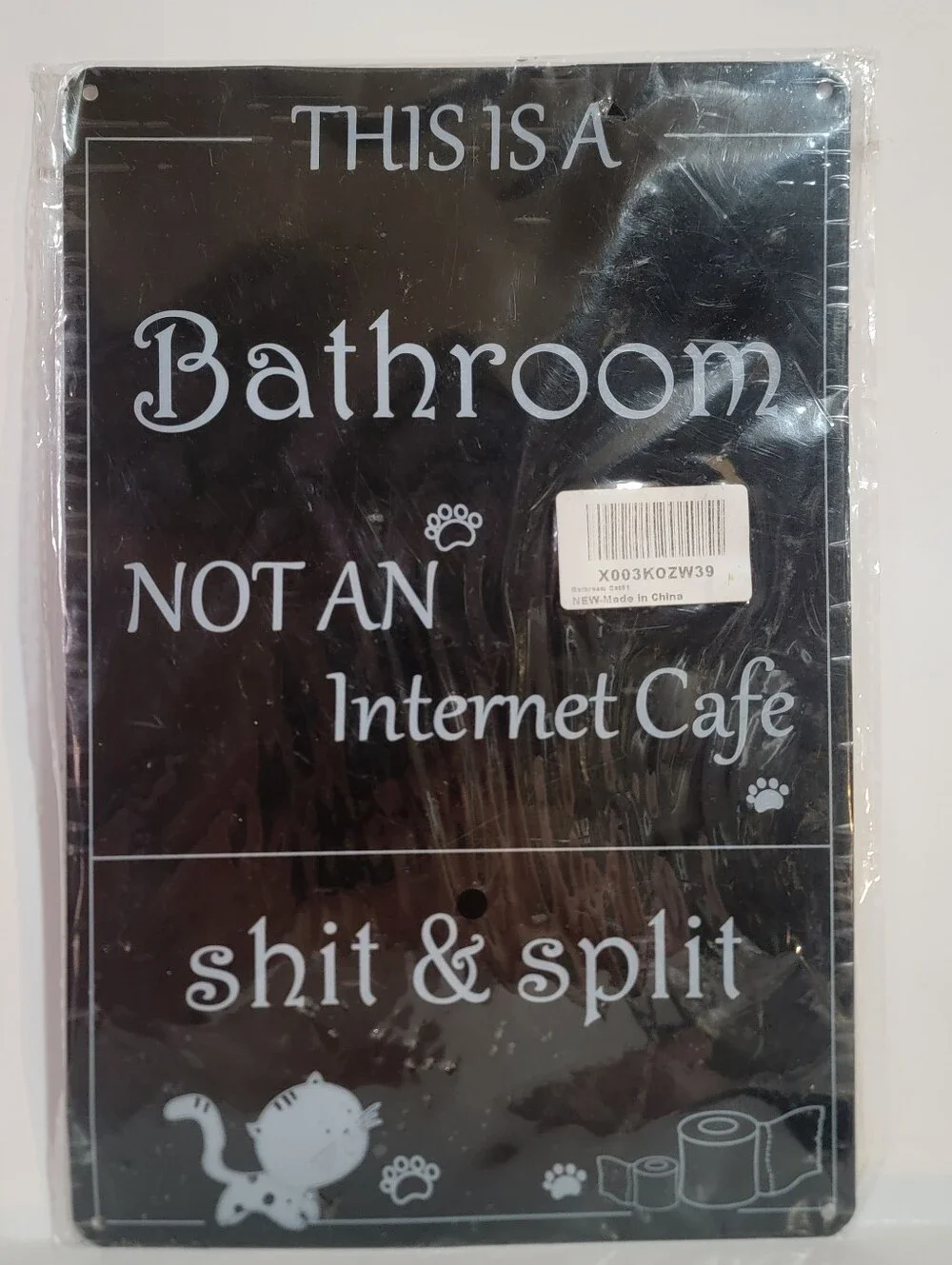 Adult Humor Bathroom Decor/Accessories set